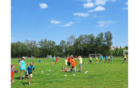 Ecole d'athlé : quelques images de la séance d'entraînement de ce mercredi 19 juin !