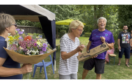 Le barbecue de Feg'Athlé chez Marie-Paule et Jean-Mi