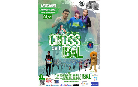 Cross de l'IBAL le dimanche 14 décembre 2025 à Lingolsheim