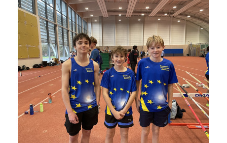 Résultats du meeting U16 du samedi 06 décembre 2025 au CREPS