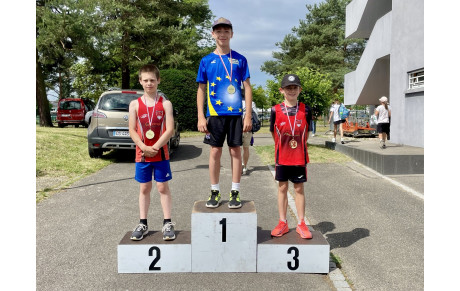 Finale 67 U12 : 2 athlètes, 4 records personnels, 4 médailles, 3 titres et un exceptionnel Léo !