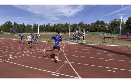 Le bonheur est dans le pré... et dans un stade d'athlétisme !
