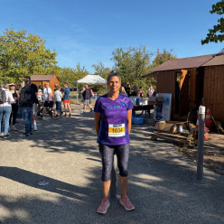 Joli podium de Christiane Rauscher au 10km des Foulées de Rosheim !