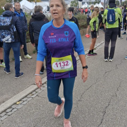 Christiane 1ère M6F au 5km des Foulées de Brumath !